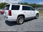 2016 Chevrolet Tahoe Ls White vin: 1GNSKAEC6GR309044