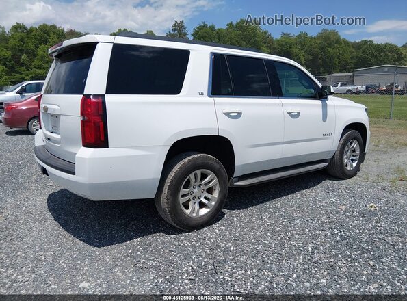 1GNSKAEC6GR309044 2016 CHEVROLET TAHOE White Задня права чверть