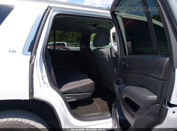 1GNSKAEC6GR309044 2016 CHEVROLET TAHOE White Вид наклейки з VIN-кодом