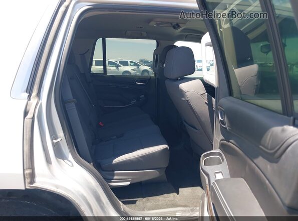 1GNSKAEC8JR346992 2018 CHEVROLET TAHOE Серый Вид наклейки с VIN-кодом