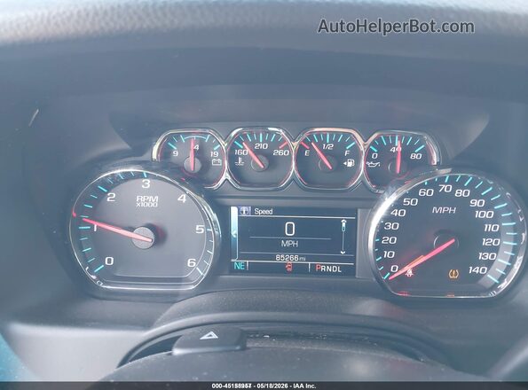 1GNSKAEC8JR346992 2018 CHEVROLET TAHOE Серый Вид задних сидений