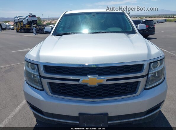 1GNSKAEC8JR346992 2018 CHEVROLET TAHOE Серый Вид спереди