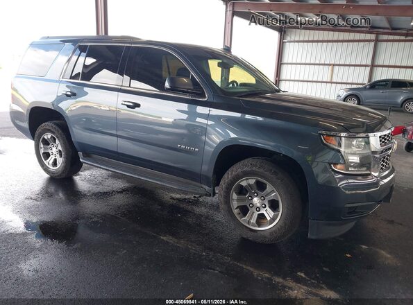 1GNSKAEC8LR206279 2020 CHEVROLET TAHOE Серый Передняя правая четверть
