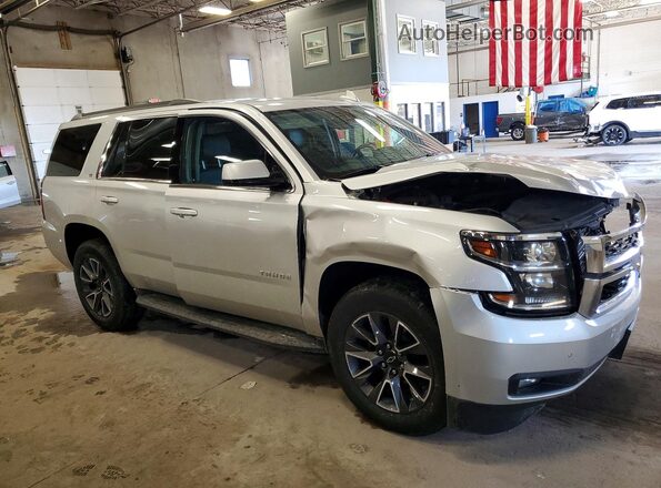 1GNSKBKC0LR259312 2020 CHEVROLET TAHOE Silver Передня права чверть
