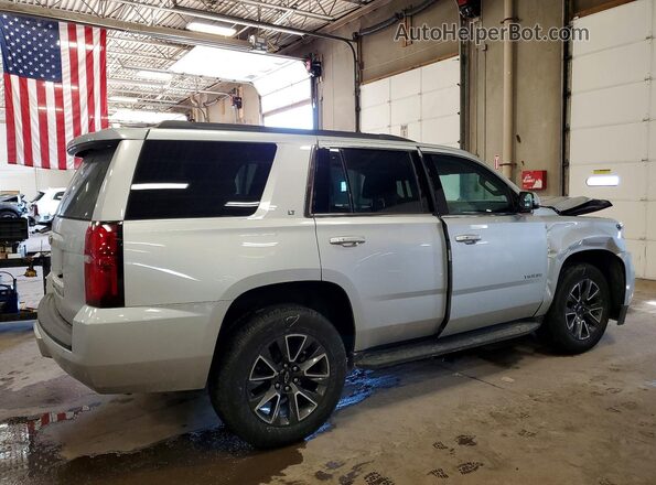 1GNSKBKC0LR259312 2020 CHEVROLET TAHOE Silver Задня права чверть