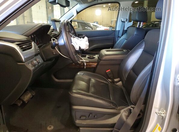 1GNSKBKC0LR259312 2020 CHEVROLET TAHOE Silver Вид салону спереду