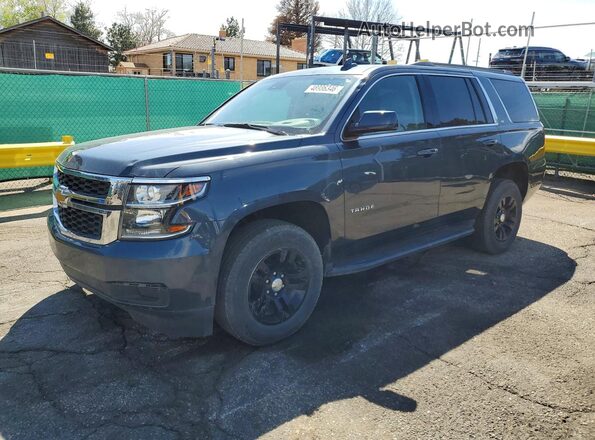 1GNSKBKC0LR299504 2020 CHEVROLET TAHOE Blue Առջևի ձախ երեք քառորդ տեսարան