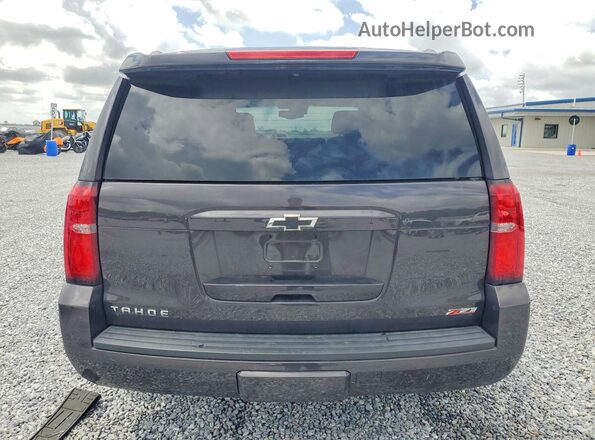 1GNSKBKC1JR220693 2018 CHEVROLET TAHOE Черный Вид сзади