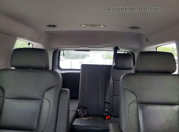 1GNSKBKC1JR220693 2018 CHEVROLET TAHOE Черный Вид задних сидений