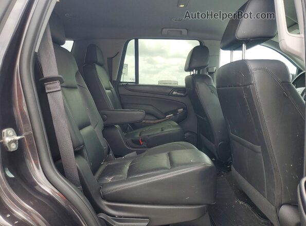 1GNSKBKC1JR220693 2018 CHEVROLET TAHOE Черный Вид задней части салона