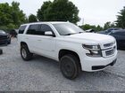 2016 Chevrolet Tahoe Lt White vin: 1GNSKBKC2GR110549