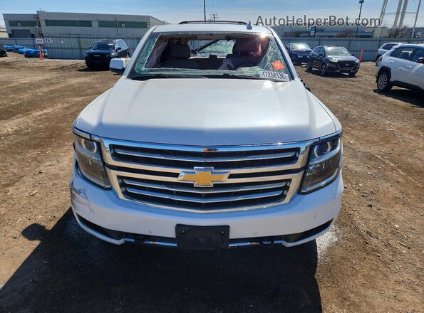 1GNSKBKC2GR302246 2016 CHEVROLET TAHOE Белый Вид спереди