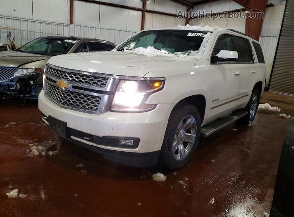 1GNSKBKC2HR324345 2017 CHEVROLET TAHOE White Front left