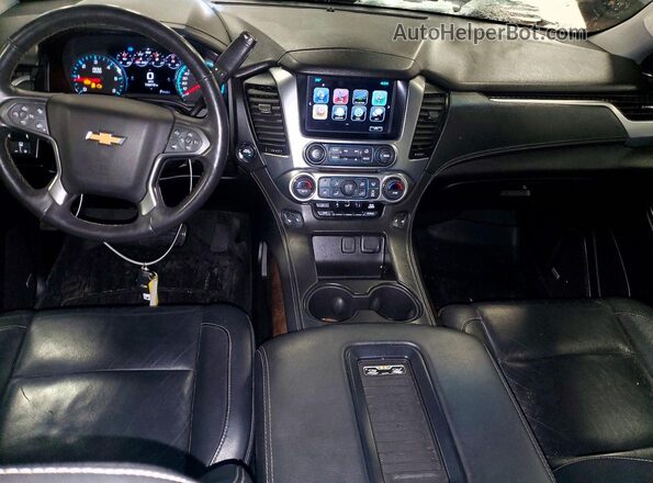 1GNSKBKC2HR324345 2017 CHEVROLET TAHOE White Dashboard view