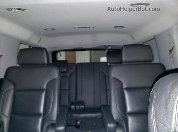 1GNSKBKC2HR324345 2017 CHEVROLET TAHOE White Rear seats view