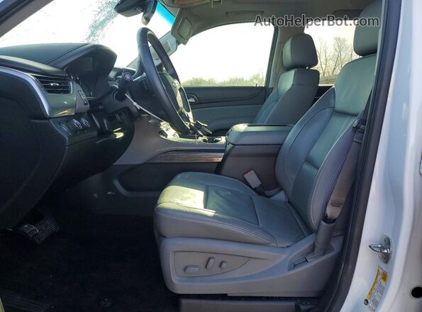 1GNSKBKC5GR366040 2016 CHEVROLET TAHOE Белый Вид салона спереди