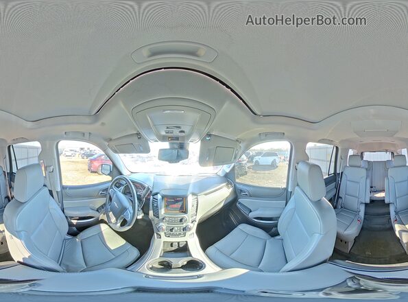 1GNSKBKC5GR366040 2016 CHEVROLET TAHOE Белый Панорамный вид салона 360°