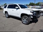 2020 Chevrolet Tahoe 4wd Lt White vin: 1GNSKBKC5LR176569