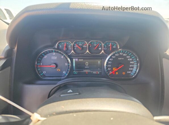 1GNSKBKC6GR281398 2016 CHEVROLET TAHOE Black Вид щитка приладів