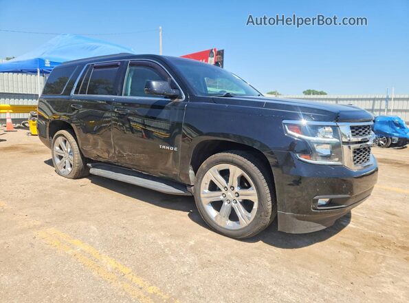 1GNSKBKC6GR281398 2016 CHEVROLET TAHOE Black Передня права чверть