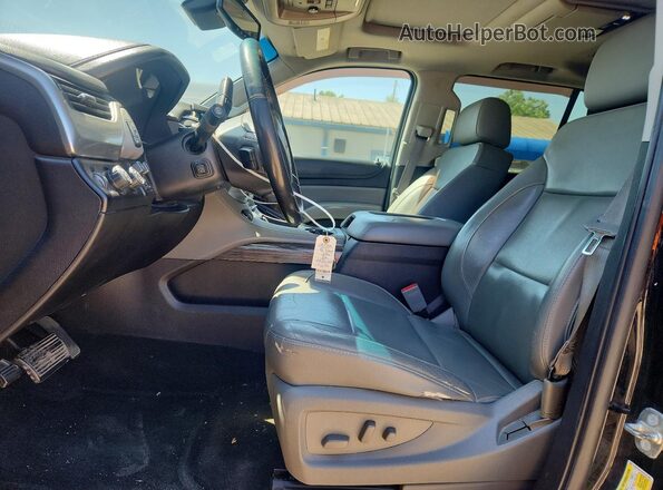 1GNSKBKC6GR281398 2016 CHEVROLET TAHOE Black Вид салону спереду