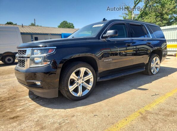 1GNSKBKC6GR281398 2016 CHEVROLET TAHOE Black Передня ліва чверть