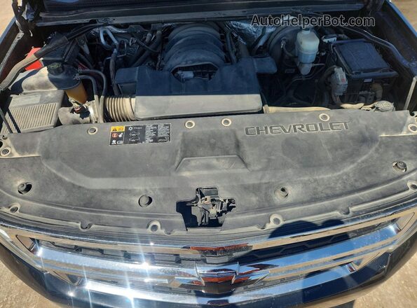 1GNSKBKC6GR281398 2016 CHEVROLET TAHOE Black Вид підкапотного простору