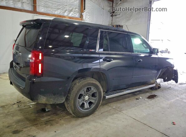 1GNSKBKC7GR301383 2016 CHEVROLET TAHOE Черный Задняя правая четверть
