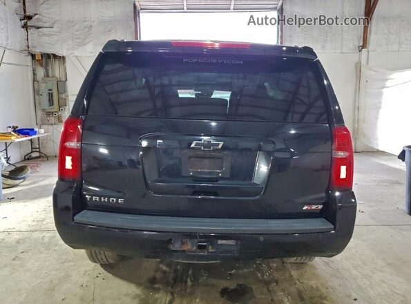1GNSKBKC7GR301383 2016 CHEVROLET TAHOE Черный Вид сзади