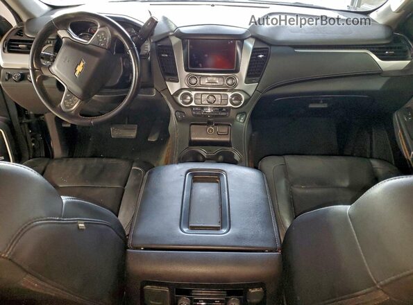 1GNSKBKC7GR301383 2016 CHEVROLET TAHOE Черный Вид панели приборов