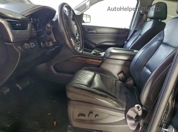 1GNSKBKC7GR301383 2016 CHEVROLET TAHOE Черный Вид салона спереди