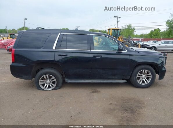 1GNSKBKC7GR358313 2016 CHEVROLET TAHOE Черный Вид задней части салона