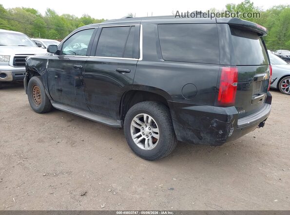 1GNSKBKC7GR358313 2016 CHEVROLET TAHOE Черный Задняя левая четверть