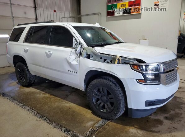 1GNSKBKC7HR190867 2017 CHEVROLET TAHOE White Przód prawy