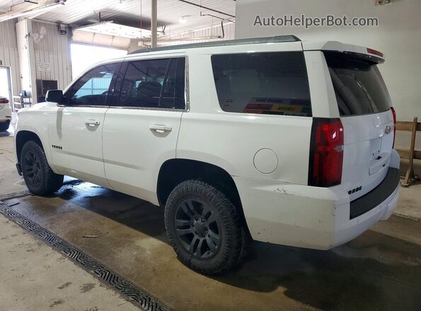 1GNSKBKC7HR190867 2017 CHEVROLET TAHOE White Tył lewy