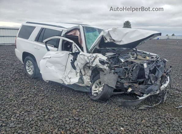 1GNSKBKC7LR119046 2020 CHEVROLET TAHOE Белый Передняя правая четверть