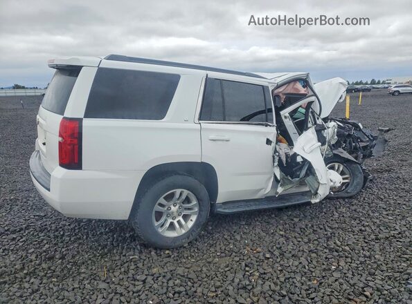1GNSKBKC7LR119046 2020 CHEVROLET TAHOE Белый Задняя правая четверть