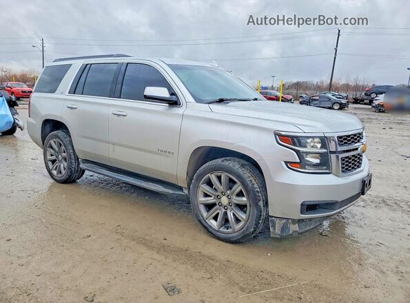 1GNSKBKC7LR121119 2020 CHEVROLET TAHOE Серебряный Передняя правая четверть