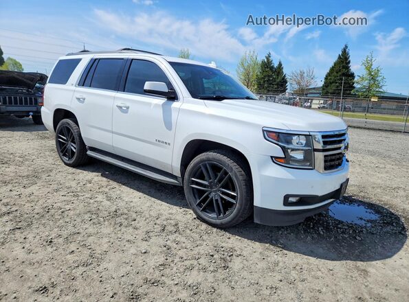 1GNSKBKC8GR363150 2016 CHEVROLET TAHOE White Delantero derecho