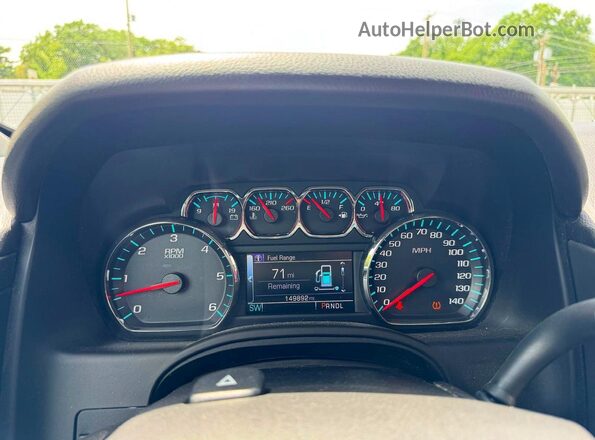 1GNSKBKC9HR142383 2017 CHEVROLET TAHOE Черный Вид панели приборов