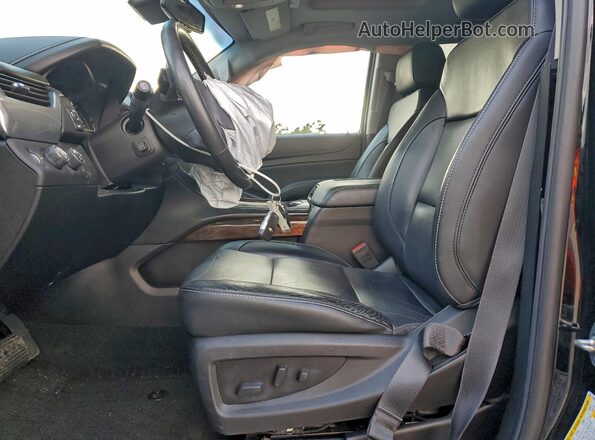 1GNSKBKCXJR132936 2018 CHEVROLET TAHOE Black Vista interior delantera