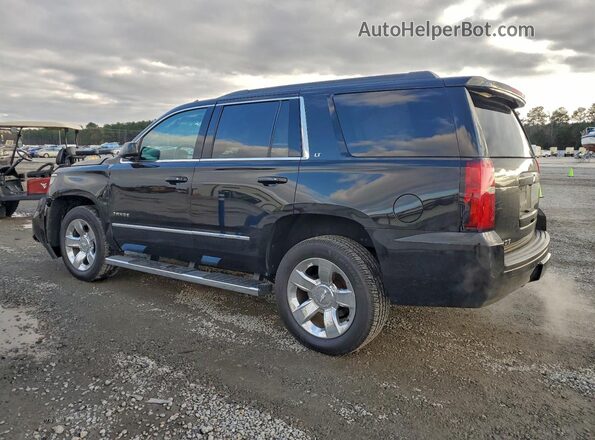 1GNSKBKCXJR132936 2018 CHEVROLET TAHOE Black Trasero izquierdo