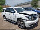 2016 Chevrolet Tahoe Ltz White vin: 1GNSKCKC5GR122930