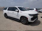 2021 Chevrolet Suburban 4wd Z71 White vin: 1GNSKDKD4MR375439