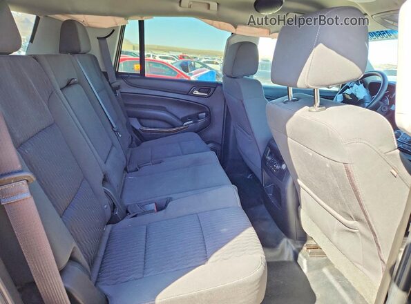 1GNSKFEC5JR372933 2018 CHEVROLET TAHOE Черный Вид задней части салона