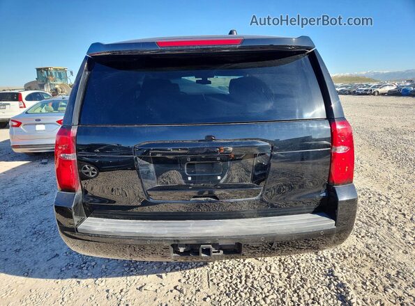 1GNSKFEC5JR372933 2018 CHEVROLET TAHOE Черный Вид сзади