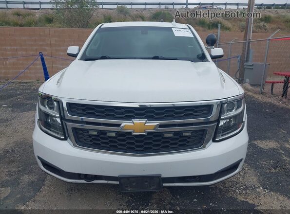 1GNSKFEC8HR316964 2017 CHEVROLET TAHOE White Vista frontal