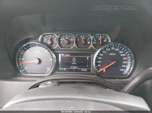 1GNSKGEC0HR304636 2017 CHEVROLET SUBURBAN Черный Вид задних сидений