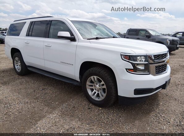 1GNSKGEC6LR105695 2020 CHEVROLET SUBURBAN White წინა მარჯვენა