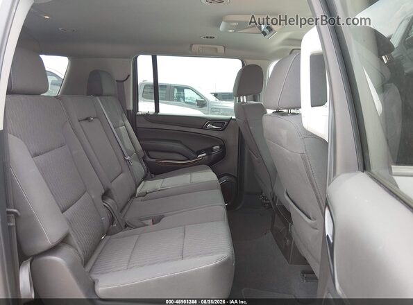 1GNSKGEC6LR105695 2020 CHEVROLET SUBURBAN White VIN კოდის სტიკერის ხედი